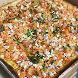 Bruschetta Grandma Pizza